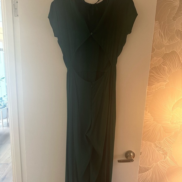 Reformation Open Back Green Jumpsuit - Picture 5 of 5